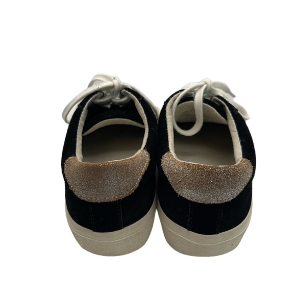 Madewell Womens Sidewalk Low Top Sneakers  Black W’S 6 M M’S 4.5 M - Picture 4 of 7